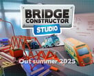 Tela de título de Bridge Constructor Studio