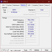 Memória CPU-Z