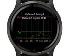 O aplicativo de terceiros permite o rastreamento da cafeína em muitos smartwatches da Garmin (Fonte da imagem: Ondřej Božek)