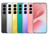 O Infinix Hot 60 Pro+ chega nas cores coral tides, misty violet, cyber green, sonic yellow, titanium silver e sleek black (Fonte da imagem: Infinix)
