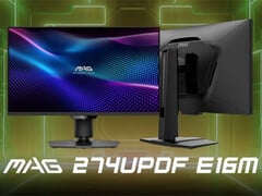 O MAG 274UPDF E16M também contém uma porta USB Type-C que fornece DisplayPort Alt Mode e 15 W Power Delivery. (Fonte da imagem: MSI)