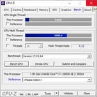 CPU-Z: Modo de desempenho da marca de referência