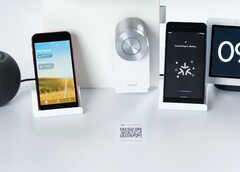 A Nuki já havia demonstrado um protótipo do Smart Lock com suporte Matter no ano passado. (Imagem: Nuki)