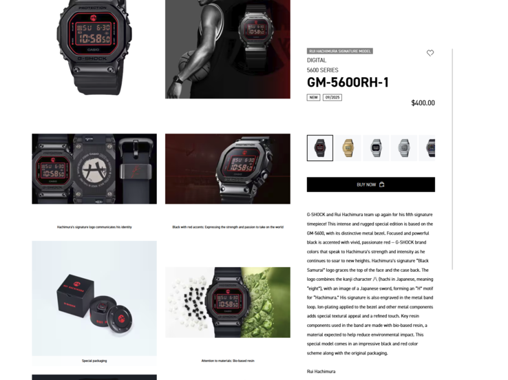 (Fonte da imagem: Casio Canada)