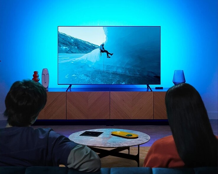 O kit inicial WiZ HDMI sync box cria efeitos de iluminação coloridos. (Fonte da imagem: Very)
