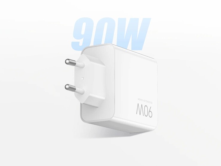 O adaptador de energia Xiaomi 90W HyperCharge (3 portas). (Fonte da imagem: Xiaomi)