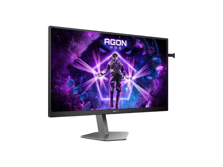 O monitor para jogos AOC Agon Pro AG276UZ possui um painel IPS rápido de 4K e 27 polegadas com funcionalidade de modo duplo.