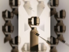 O novo Osmo Pocket 4 da DJI, conforme mostrado no último vídeo teaser publicado no X.