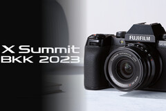 A próxima câmera APS-C de médio porte da Fujifilm provavelmente será lançada em breve. (Fonte da imagem: Fujifilm - editado) 