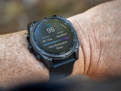Os modos de foco agora podem ser exibidos nos mostradores do relógio Fenix 8. (Fonte da imagem: Garmin)