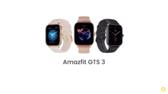 O novo GTS 3. (Fonte: Amazfit)