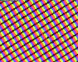 Subpixels granulados