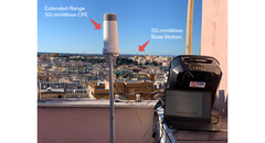 A TIM e seus parceiros afirmam obter 5G de alta velocidade nesta conexão de longo alcance. (Fonte: Qualcomm)