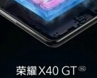 O X40 GT é tocado como um smartphone de grau de jogo. (Fonte: Honor via Weibo)