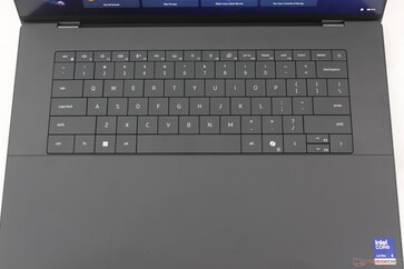Exatamente o mesmo teclado encontrado no XPS 14