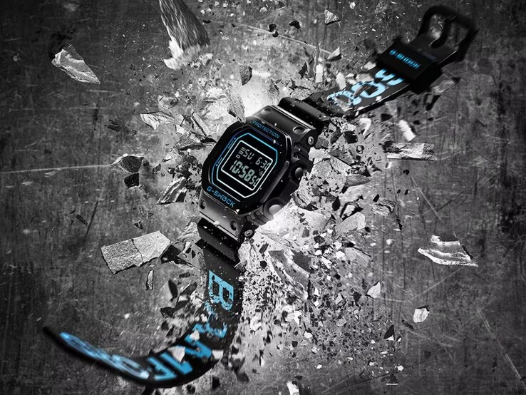 O relógio Casio G-Shock x Bamford GM-5600BWD-1. (Fonte da imagem: Casio)