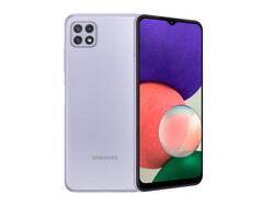 Em revisão: Samsung Galaxy A22 5G. Dispositivo de teste fornecido por: