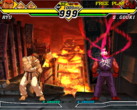 Uma captura de tela de Capcom vs. SNK 2 (fonte da imagem: The Fighters Generation)