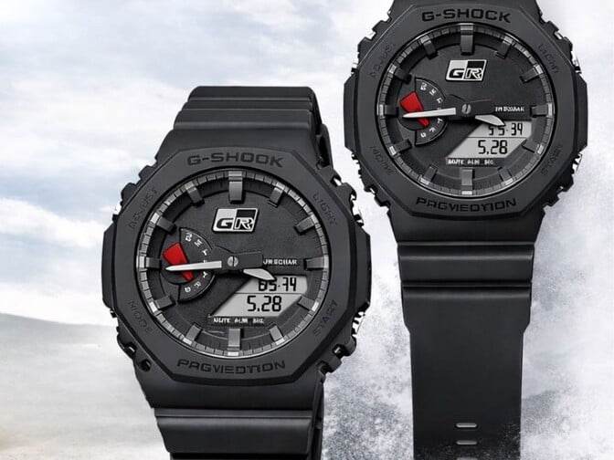 CASIO G-SHOCK TOYOTA GAZOO Racing 腕時計 Apresentado o novo relógio Casio G-Shock x GR com design