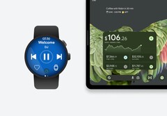 O Google trouxe novas integrações do Spotify para smartwatches e tablets com seu mais recente Feature Drop. (Fonte da imagem: Google)