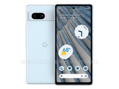 O Pixel 7a seria o primeiro smartphone de gama média do Google a suportar o desbloqueio facial. (Fonte de imagem: OnLeaks &amp; MySmartPrice)