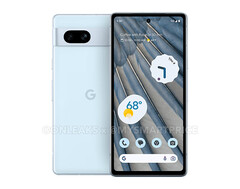 O Pixel 7a seria o primeiro smartphone de gama média do Google a suportar o desbloqueio facial. (Fonte de imagem: OnLeaks &amp;amp; MySmartPrice)