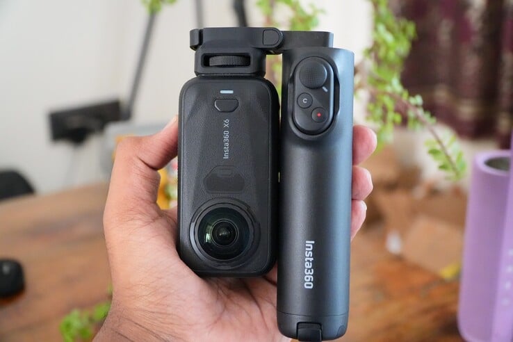 A Insta360 X6 é equipada com um novo chip triplo de IA baseado em tecnologia de 4 nm
