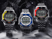 A nova reedição do Seiko Rotocall vem nas cores amarelo-preto, vermelho-preto e cinza-azul, na foto. (Fonte da imagem: Seiko)