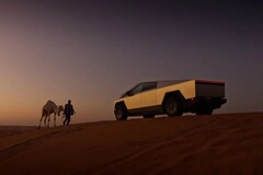 O Cybertruck. A Tesla está trazendo o caminhão para o Oriente Médio em 2025 (Fonte da imagem: Tesla)