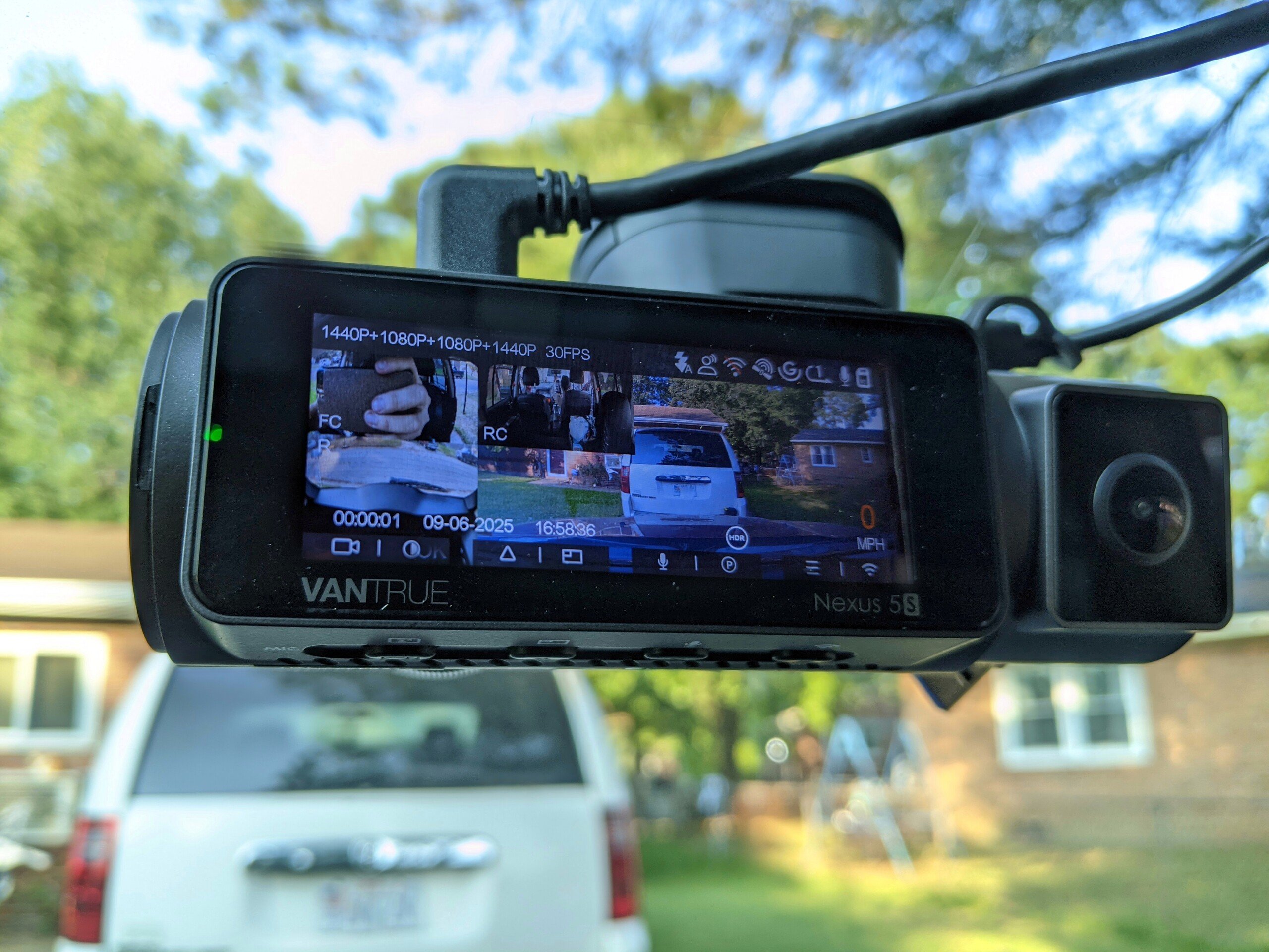 Vantrue Nexus 5S em ação
