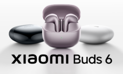 O Xiaomi Buds 6 já está disponível na China (Fonte da imagem: Xiaomi)