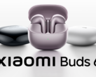 O Xiaomi Buds 6 já está disponível na China (Fonte da imagem: Xiaomi)