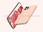 O iPhone 14 Pro e o Pro Max são projetados para apresentar displays com furos de perfuração. (Fonte da imagem: Jon Prosser &amp; Ian Zelbo)