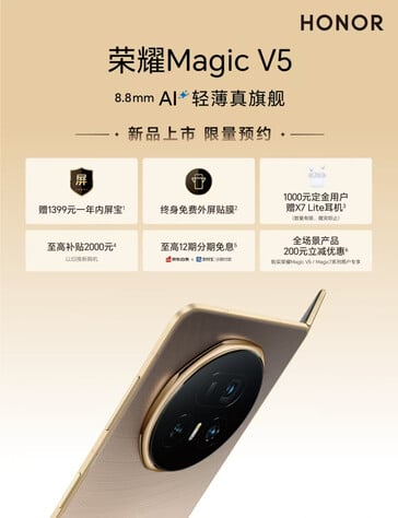 (Fonte da imagem: Honor via TechHome100)