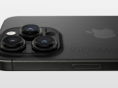 Renderização do futuro iPhone 15 Pro de titânio. (Fonte: 9to5Mac)