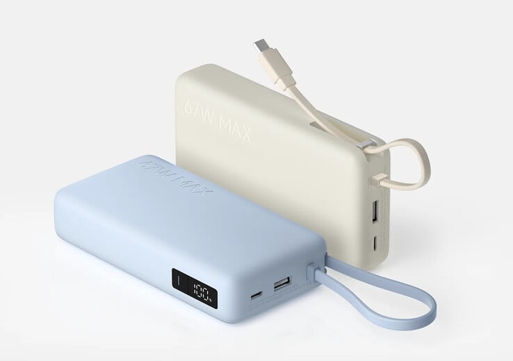 A Xiaomi 67W Power Bank 20000 2027 pesa aproximadamente 415 g e mede 140 x 72 x 31.2 mm.