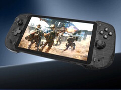 O dispositivo portátil para jogos Abxylute One Pro melhora o dispositivo portátil One original. (Fonte da imagem: Abxylute on Discord)