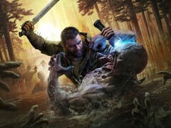 Dying Light: The Beast, captura de tela que mostra o personagem principal matando um zumbi. (Fonte da imagem: Techland)