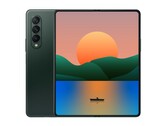 O Galaxy Z Fold3 poderia ser um dos smartphones rápidos produzidos em massa com uma câmera sob o painel. (Fonte de imagem: 91Mobiles/Ice Universo)