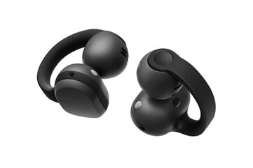 O Galaxy Buds On na cor preta