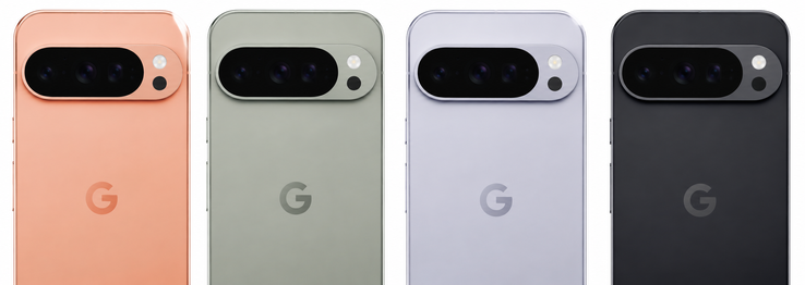 Google Pixel 11 Pro e Pixel 11 Pro XL nas variantes de cor Canyon, Olive, Fog e Obsidian