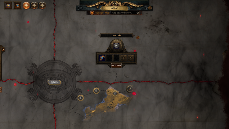 Nova interface de usuário do mapa