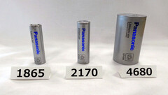 A produção da bateria 4680 está desligada para um início lento (imagem: Panasonic)