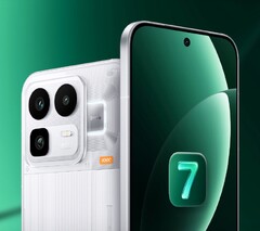 O Realme Neo 8 tem um painel traseiro parcialmente transparente (Fonte da imagem: Realme)