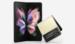 O Z Fold3 e o Flip3 têm uma nova atualização. (Fonte: Samsung)