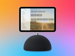 Appleo suposto hub smarthome da Apple (cuja renderização é mostrada na foto) aparentemente será adiado até o terceiro trimestre de 2025. (Fonte da imagem: 9to5Mac)