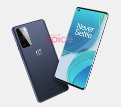 O OnePlus 9 Pro será provavelmente muito parecido com isto. (Fonte de imagem: OnLeaks)