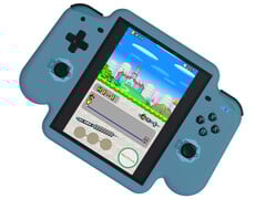 Uma maquete do MagicX Two58 rodando New Super Mario Bros. (Fonte da imagem: MagicX - editado)