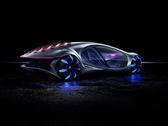 O conceito do Mercedes-Benz VISION AVTR é um banco de ensaio de trabalho para sua nova tecnologia de interface controlada pelo cérebro (BCI). (Imagem: Mercedes-Benz)