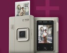 A câmera instantânea híbrida Fujifilm Instax LiPlay+ pode imprimir colagens de fotos usando imagens tiradas com suas câmeras frontal e traseira. (Fonte da imagem: Fujifilm)